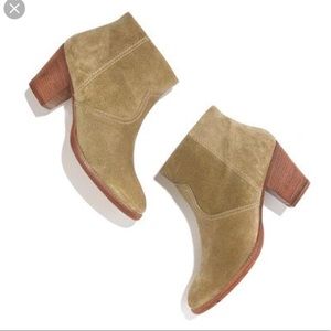 Well loved Madewell Zipcode boots